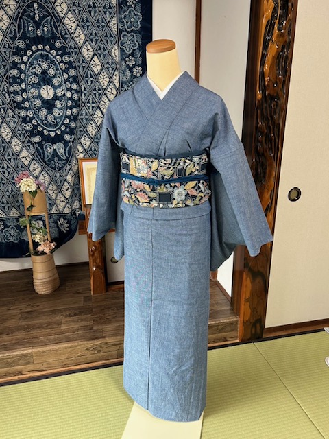 デニム着物